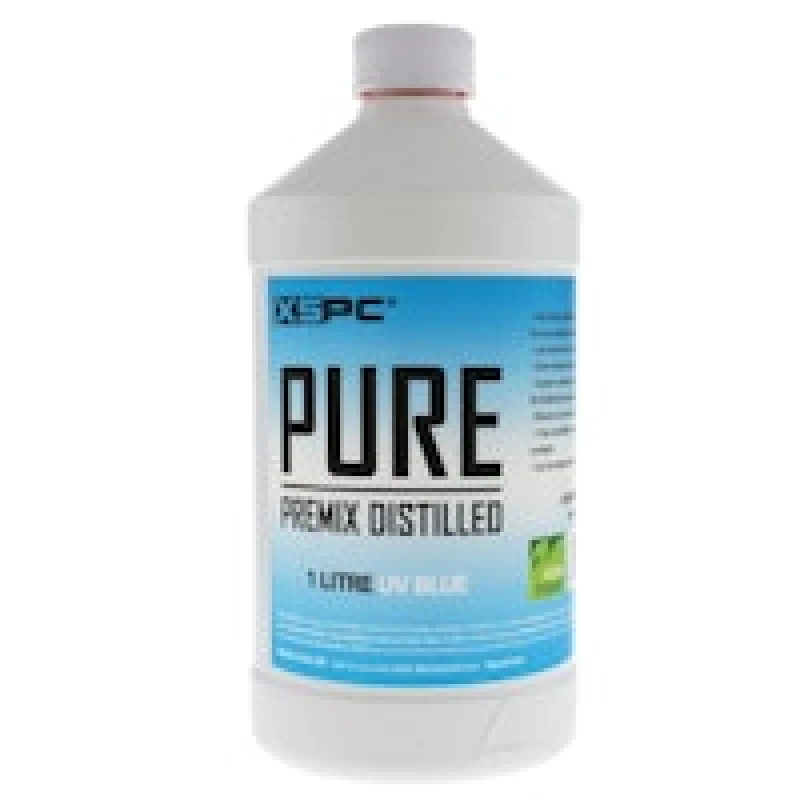 Image of XSPC PURE Premix Distilled Coolant 1 Litre - UV Blue