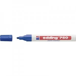Image of Edding 4-750003 edding 750 Paint marker Paint marker Blue 2 mm, 4mm /pack