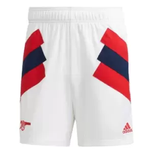 Image of adidas Arsenal Icon Shorts Mens - White