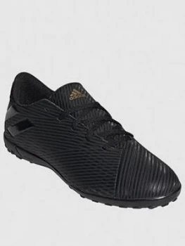Image of adidas Junior Nemeziz 19.4 Astro Turf Football Boots - Black, Size 1