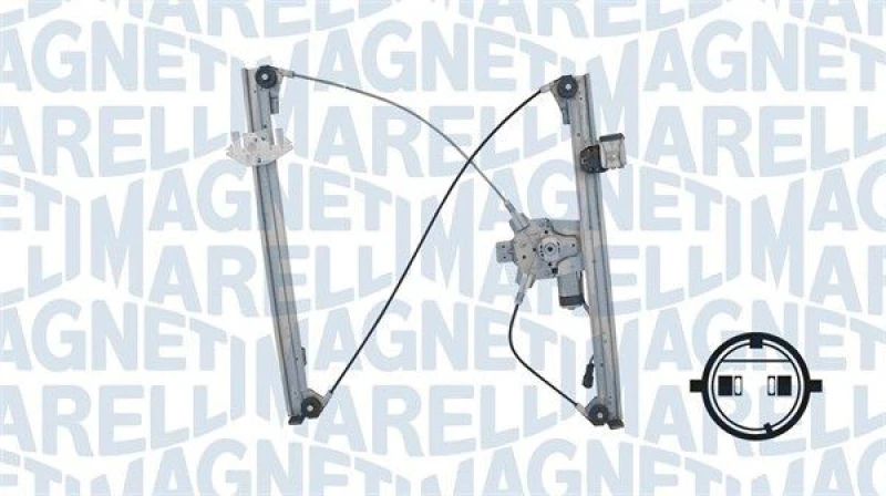 Image of MAGNETI MARELLI Window regulator MAGNETI MARELLI 350103170330