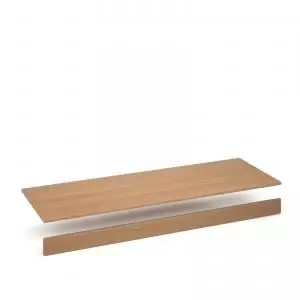 Image of Flux top and plinth finishing panels for quadruple locker units 1600mm