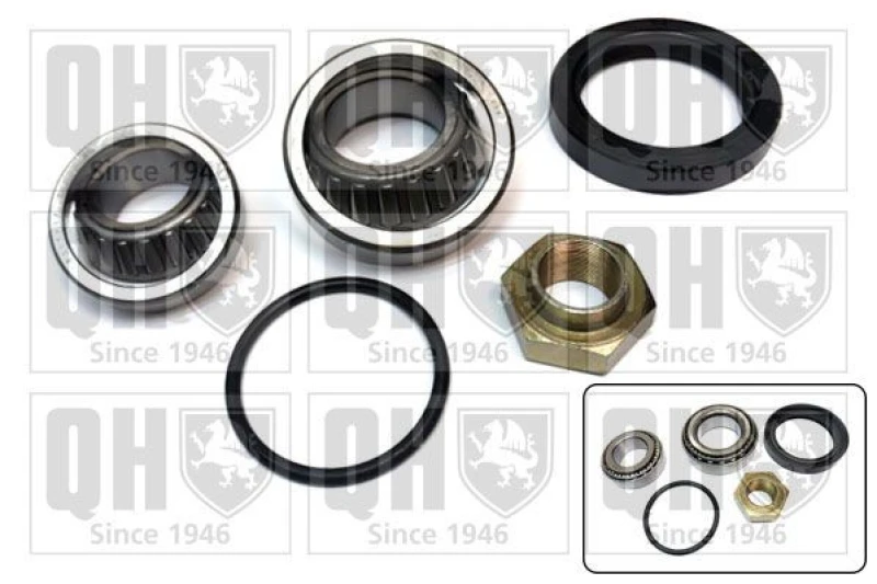 Image of QUINTON HAZELL Wheel bearing kit QUINTON HAZELL QWB289