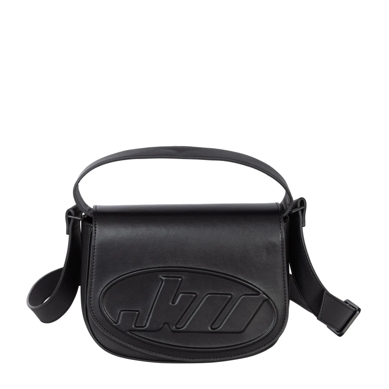 Image of Jack Wills Logo Shoulder Bag - Black One Size