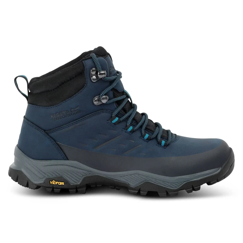 Image of Womens hiking shoes Regatta Blake Mid Bleu Female 38
