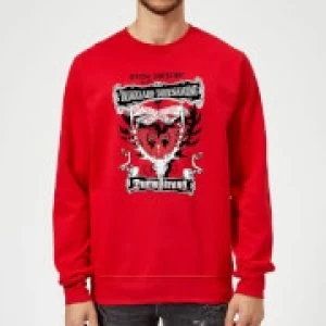 Image of Harry Potter Triwizard Tournament Durmstrang Sweatshirt - Red - L
