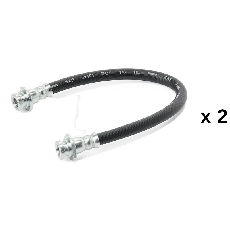 Image of RIDEX 83B1172 Brake Hose Rear Axle both sides Brake Hose (83)