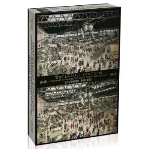Image of Waterloo Station 1000 Piece Jigsaw Puzzle