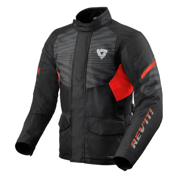 Image of REV'IT! Duke H2O Jacket Black Red Size XL