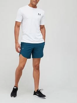 Image of Urban Armor Gear Training Stretch-Woven Shorts - Green, Size L, Men