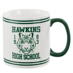 image of Funko Homeware Stranger Things Hawkins High School Mug - Green