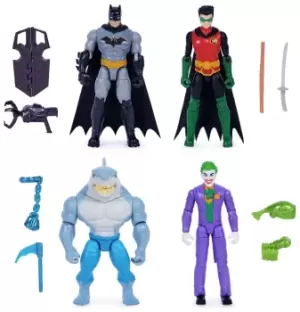 Image of DC Comics Batman 4-inch Figure Pack of 4