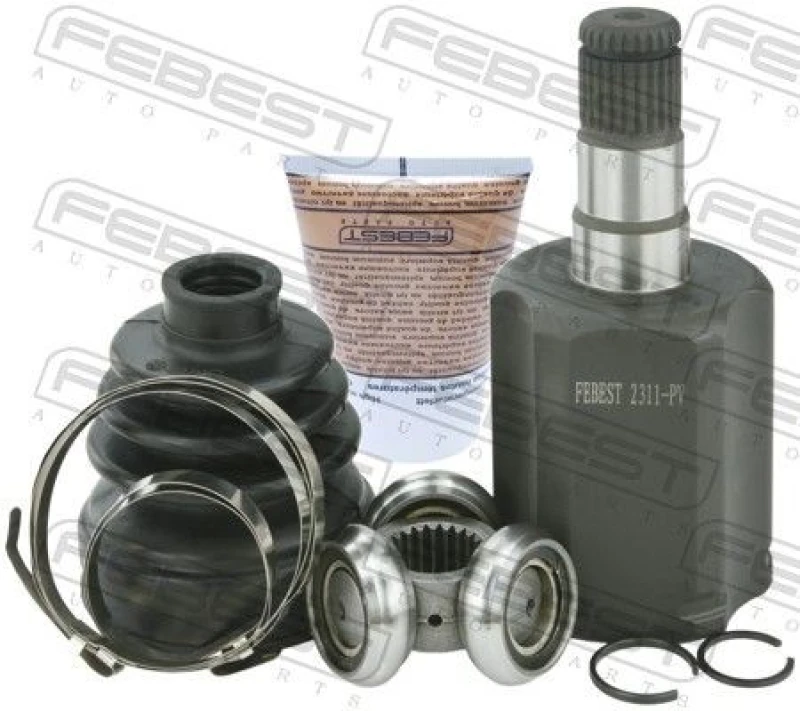 Image of FEBEST 2311-PV CV Joint Front Axle Left Joint Kit,drive shaft (5)