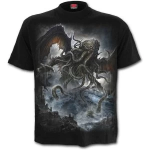 Image of Cthulhu Mens Large T-Shirt - Black