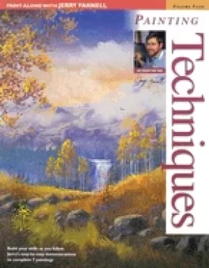 Image of paint along with jerry yarnell volume four painting techniques