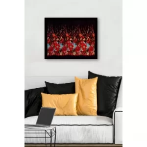 Image of SC0805 Multicolor Decorative Framed MDF Painting