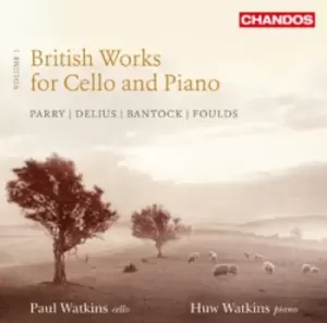 image of Charles Hubert Hastings Parry - British Works for Cello and Piano - Volume 1 CD Album - Used