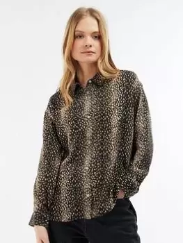 Image of Barbour Kingsley Shirt, Multi, Size 12, Women