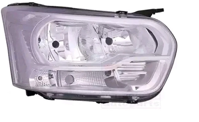 Image of VAN WEZEL 1991962 Headlights H7, Right, with motor for headlamp levelling Headlight (259)