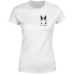Image of Je'Taime Womens T-Shirt - White - 3XL