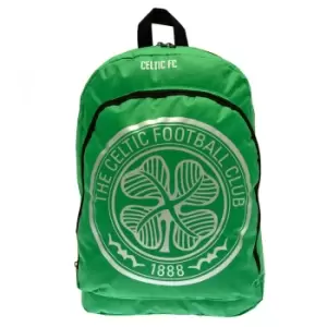 image of Celtic FC Colour React Backpack (One Size) (Green/Silver/Black)