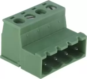 Image of Phoenix Contact Ic 2,5/ 4-St-5,08 Terminal Block, Pluggable, 4Pos, 12Awg