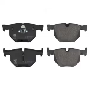 Image of Brake Pad Set 16466 by Febi Bilstein Rear Axle