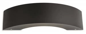 Image of Integrated LED Outdoor Wall Light Graphite IP65