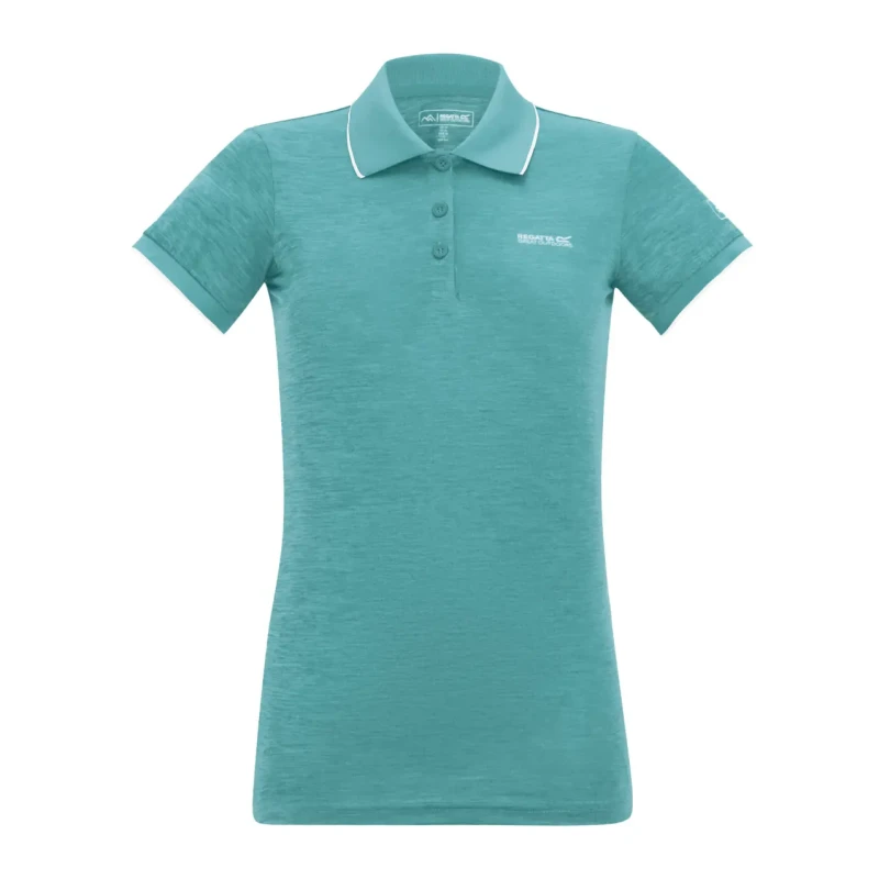 Image of Womens polo shirt Regatta Remex II Active Vert Female 48