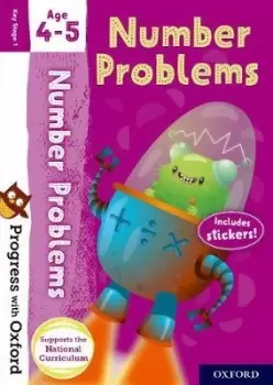 Image of Progress with Oxford: Number Problems Age 4-5 by Paul Hodge