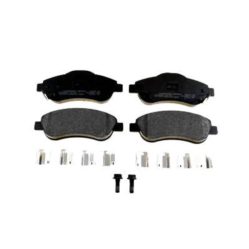 Image of ZIMMERMANN 24638.190.1 Brake pad set Front Axle, with acoustic wear warning, Photo corresponds to scope of supply Brake Pad Set,disc brake (402)