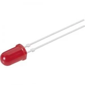 Image of LED wired Yellow Circular 5mm 14 mcd 30