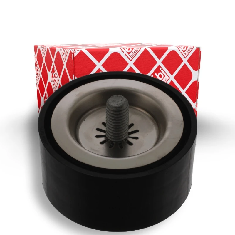 Image of FEBI BILSTEIN 40440 Idler Pulley with screw Plastic Deflection/Guide Pulley,v-ribbed belt (312)