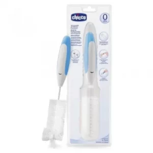 image of Chicco Bottle Brush Set for Baby Bottle and Accessories