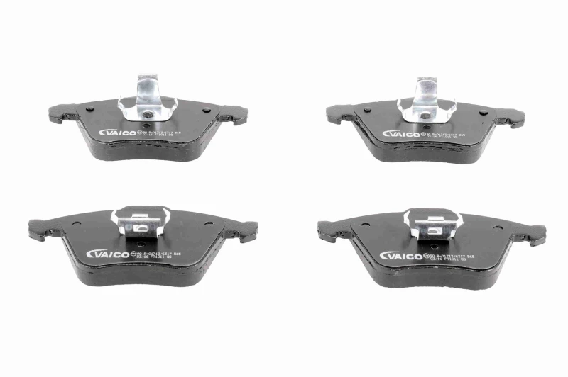 Image of VAICO V25-0318 Brake pad set Front Axle, not prepared for wear warning indicator, Q+, original equipment manufacturer quality Brake Pad Set,disc brak