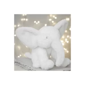 image of Bambino White Plush Elephant Large 31cm