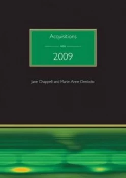Image of Acquisitions by Jane Chappell and Marie-Anne Denicolo Paperback
