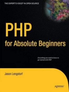 Image of Php for Absolute Beginners by Jason Lengstorf Book