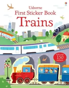 Image of First Sticker Book Trains by Crisp