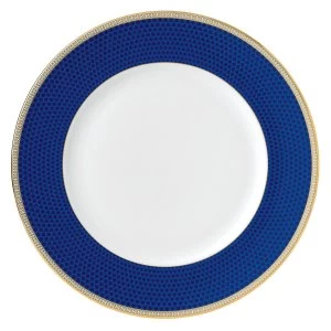 Image of Wedgwood Hibiscus plate 27cm blue Blue