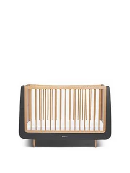 Image of Snuz SnuzKot Skandi Cot Bed - Slate Natural, Slate