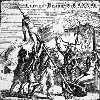 Image of Corrupt Vision & Sibannac - Corrupt Vision/SiBANN&Auml;C Vinyl