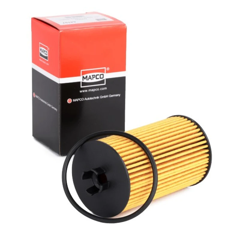 Image of MAPCO 64707 Oil filter Filter Insert, with gaskets/seals Oil Filter (7)