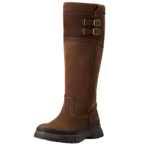 image of Ariat Womens Moresby Tall Waterproof Boots Java UK 4