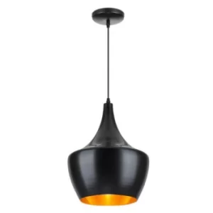 image of Linea Verdace Tipi Dome Pendant Ceiling Lights Black