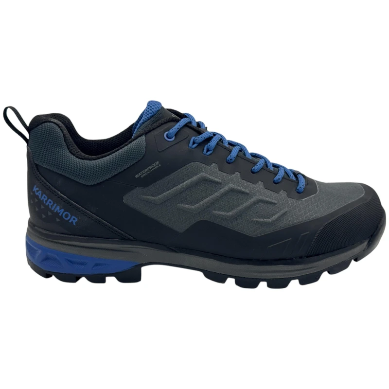 Image of Karrimor Mens HotTraverse Waterproof Hiking Shoes Black male 7 (41)