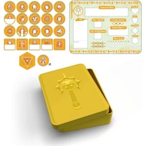 Image of D&amp;D Cleric Token Set (Player Board & 22 tokens)