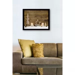 Image of SC0556 Multicolor Decorative Framed MDF Painting