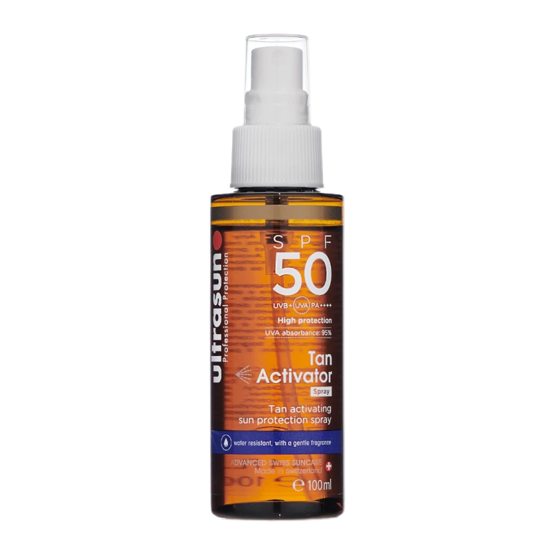 Image of Ultrasun Tan Activator Spray SPF50 100ml