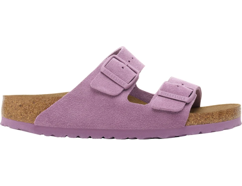 Image of Birkenstock Arizona Suede Leather Women Purple 37